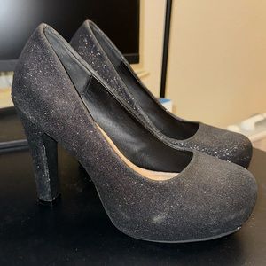 Torrid Glitter Platform Heels